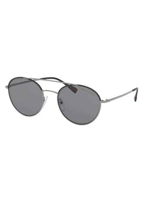 Prada Phantos 54mm Aviator Sunglasses 